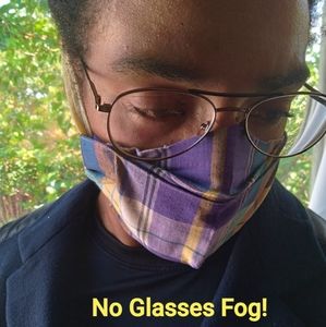 Men's 3D Cotton Mask with Long Ties